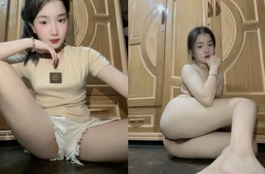 Cô học sinh nhút nhát để lộ vùng cấm