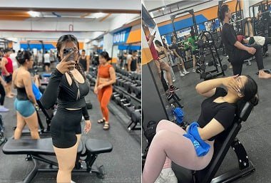 Lên đỉnh cùng em Gymer