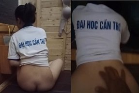 Sinh viên đại học Cần Thơ địt nhau trong clip sex bị lộ