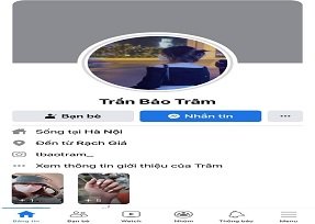 Trần Bảo Trân có quan hệ tình dục với một người không quen thuộc.